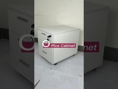 Governo di archivio di legno di 3 cassetti