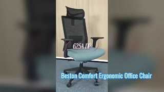 Sedia da ufficio ergonomica in rete Beston per il massimo comfort