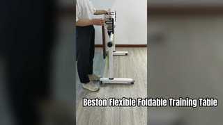 Tavolo da allenamento pieghevole Beston con contenitore per ufficio flessibile