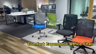 Sedia da ufficio ergonomica in rete Beston per il comfort quotidiano