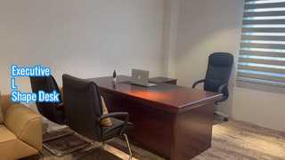 Look: la scrivania da ufficio Boss a forma di L più classica ma allo stesso tempo