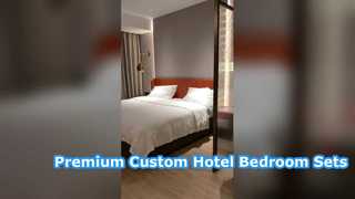 Set di mobili moderni per camere da letto di hotel, soluzioni personalizzate
