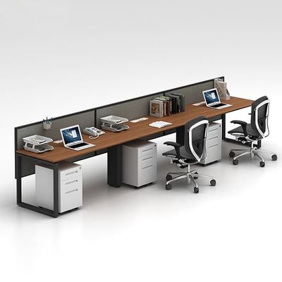Postazione di lavoro per postazione di lavoro per ufficio OEM, postazione di lavoro per 3 persone