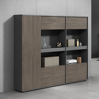 Armadi per archivio in legno per ufficio esecutivo da 87 pollici con armadio