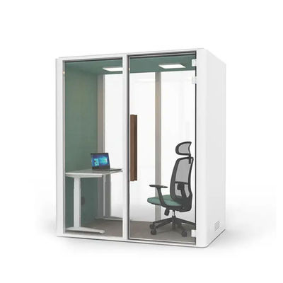 Pod per ufficio modulare Meeting White Small Indoor Multiple Person