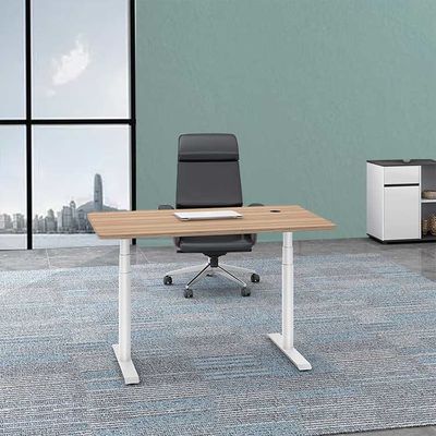 Scrivania regolabile in altezza per ufficio con sollevamento automatico Scrivania con alzata elettrica in legno