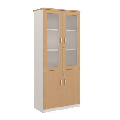 Armadietto per archivi Arredamento per ufficio Armadietto per archivi in legno con porta di vetro