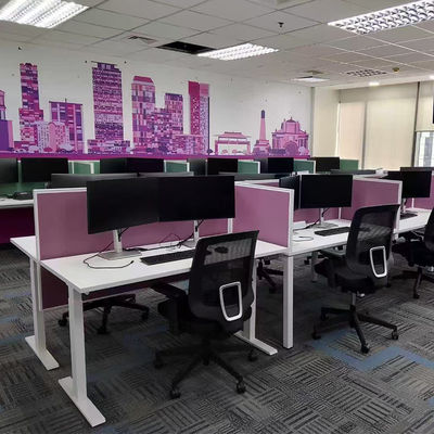 Office Stazione di lavoro modulare 5 Persone Staff Office Desk Open Office Stazione di lavoro