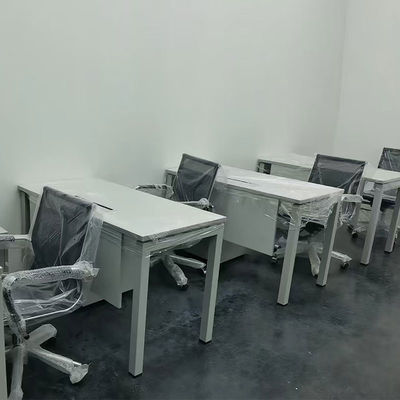 1.2M Legno Bianco Unico Computer Personal Tavolo Stazione di lavoro Per Ufficio