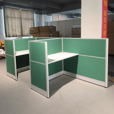 Mobili per ufficio in alluminio MDF personalizzati per 4 persone