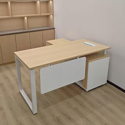 In legno Single Ejecuive CEO Boss Manager Ufficio scrivania Wih Archivi
