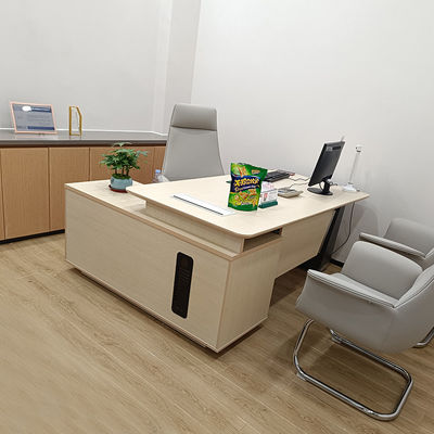 Scrivania direzionale a L con colori personalizzabili e dimensioni 1800*1600*750mm
