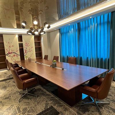 Mobili da ufficio Grandi tavoli da riunione dipinti Tavola da riunione Conferenza Tavola da ufficio moderna