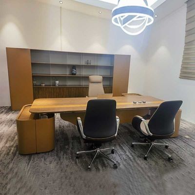 Ufficio moderno a forma di L Computer Desk Executive Corner Office Desk