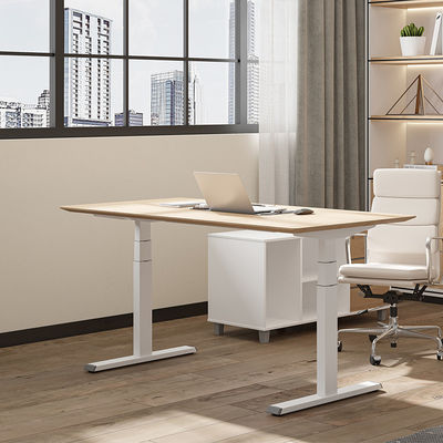 Modern Electric Standing Desk Legno Altezza regolabile Standing Desk