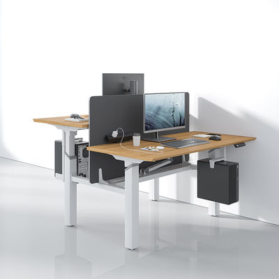 Tavolo a seduta ergonomica in legno Tavolo a seduta elettrico Regolabile in altezza Tavolo a seduta in piedi