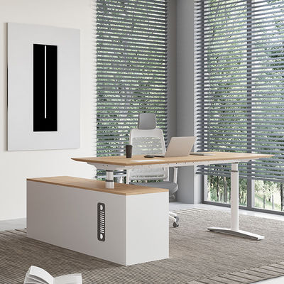 Modern Electric Height Adjustable Desk Ergonomic Executive Standing Desk La scrivania elettrica regolabile in altezza