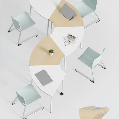 Tavola di formazione per il ripiegamento di design moderno Tavola di conferenza per lo splicing mobile lungo