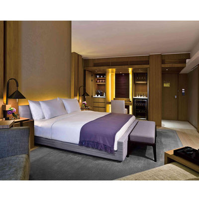 Progetto di mobili per appartamenti personalizzati per hotel, set di camere da letto per hotel a 5 stelle per l'intera stanza