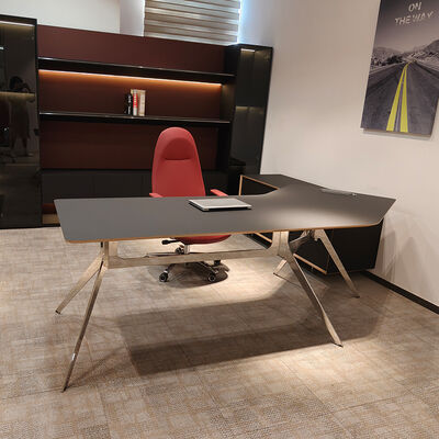 Servizio ufficio per il capo o il direttore generale in legno MDF e MFC