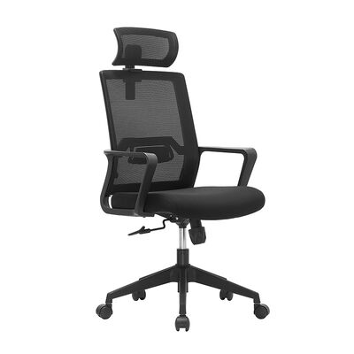Sedie da scrivania ergonomiche moderne con schiena alta con rete traspirante, rotante, girevole, comode, sedie per computer