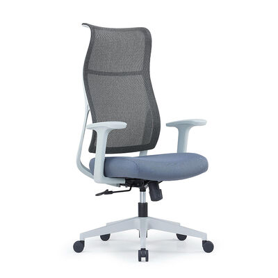 Sedile da ufficio a maglia ergonomica con schienale reclinante supporto lombare fisso e base a cinque stelle